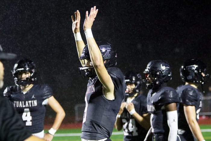 Tualatin Tigard football Oregon October 28 2022 Dan Brood 48